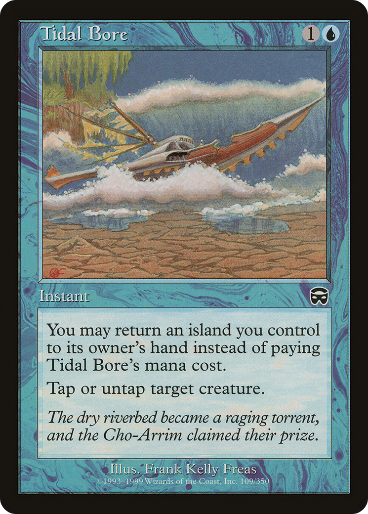 Tidal Bore (MMQ-109) - Mercadian Masques Foil
