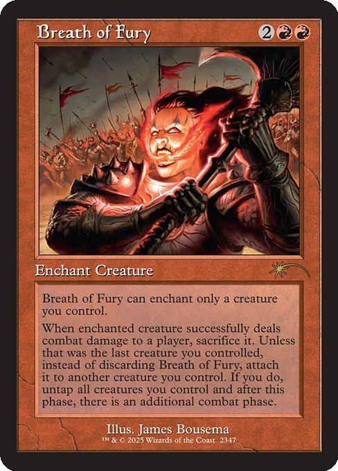 Breath of Fury [2347] [Retro Frame] [Back In My Day !] [Secret Lair Drop] [Non-Foil]