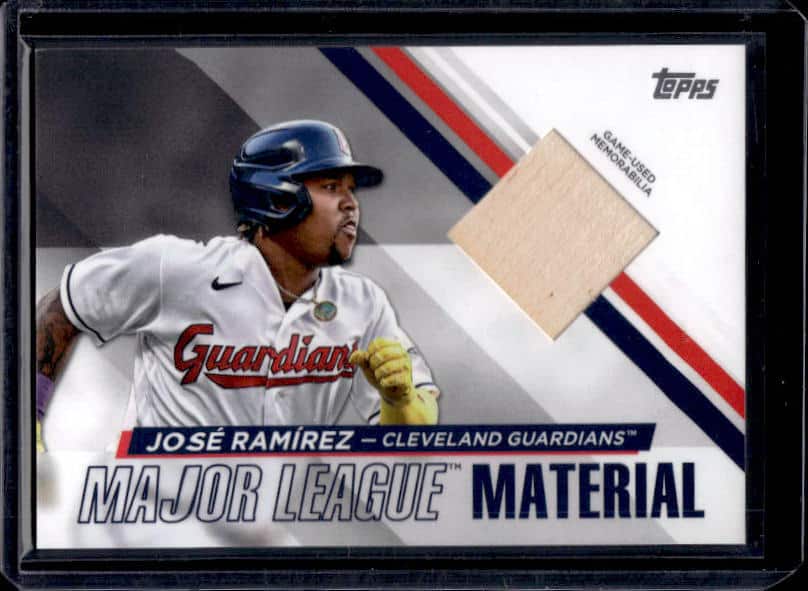 2024 Topps Series 1 Jose Ramirez #MLM-JRA Relic