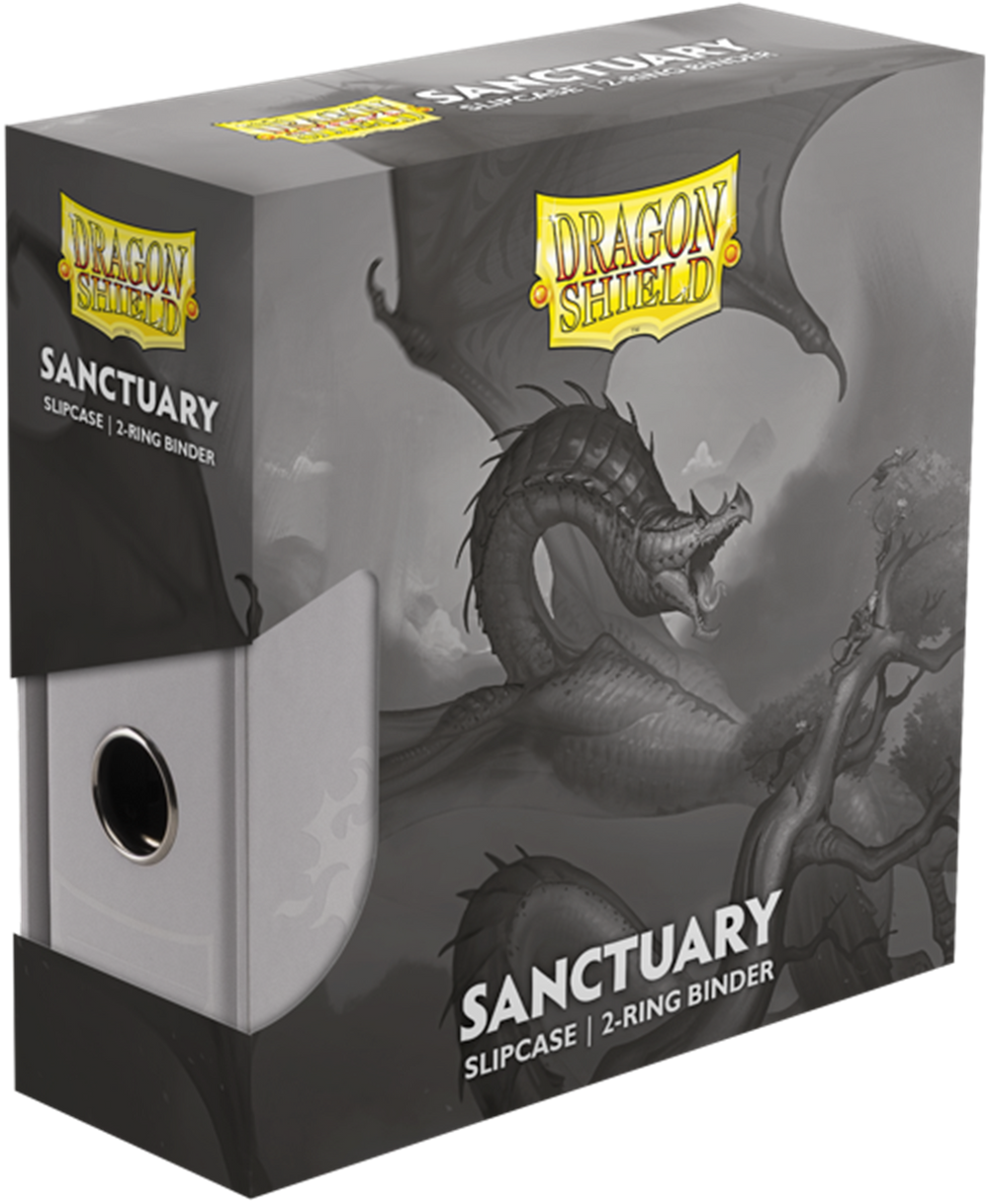 Dragon Shield Slipcase Binder - 2-Ring - Sanctuary White