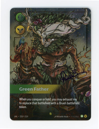 Green Father (Ivern) — Signature|Foil — ID 17424