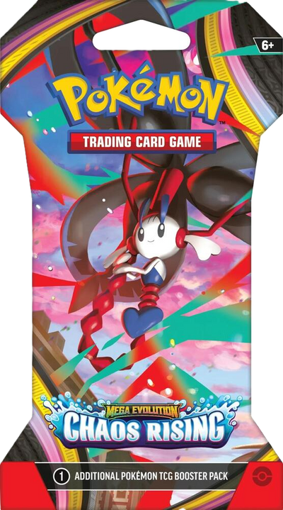 Pokemon Mega Evolution Chaos Rising Sleeved Booster Pack