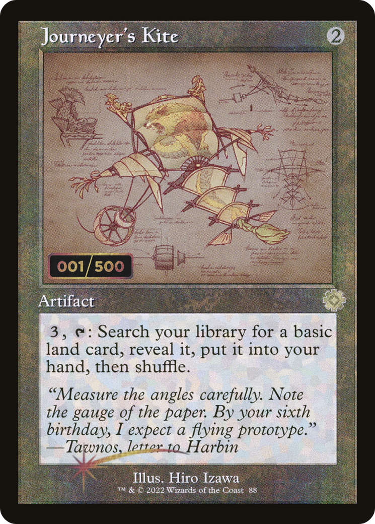 Journeyer's Kite (BRR-88Z) - The Brothers' War Retro Artifacts Foil