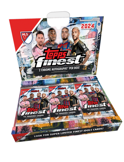 2024 Topps Finest MLS Soccer Hobby Box