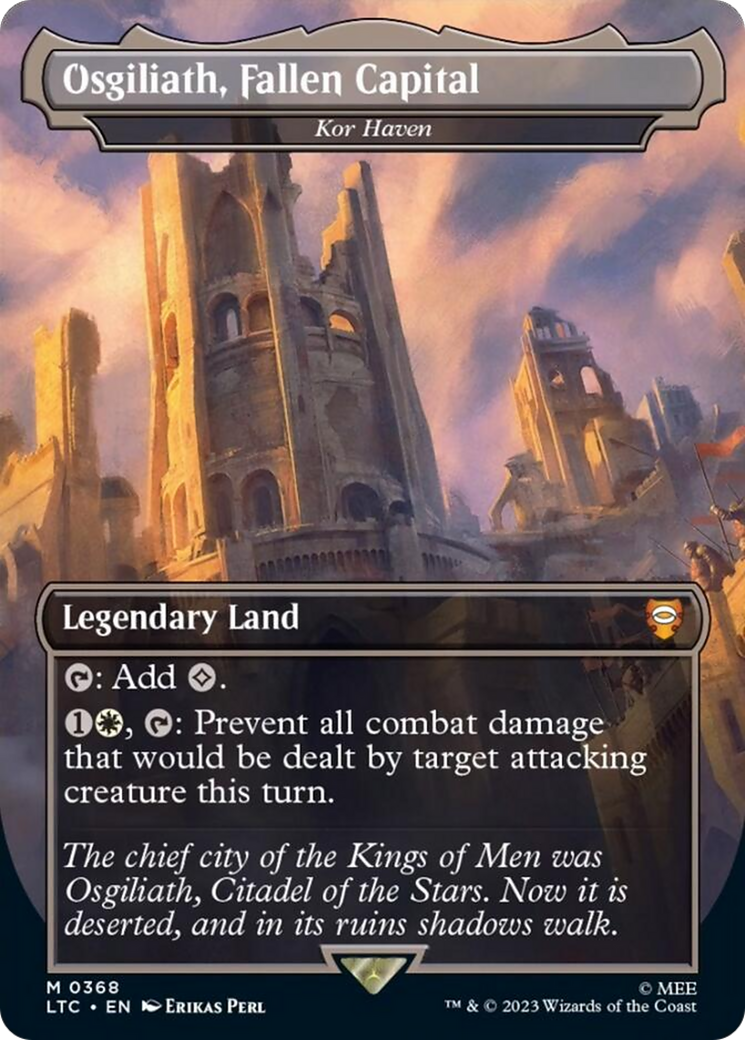 Kor Haven (LTC-368) - Tales of Middle-earth Commander / Osgiliath, Fallen Capital (Borderless)