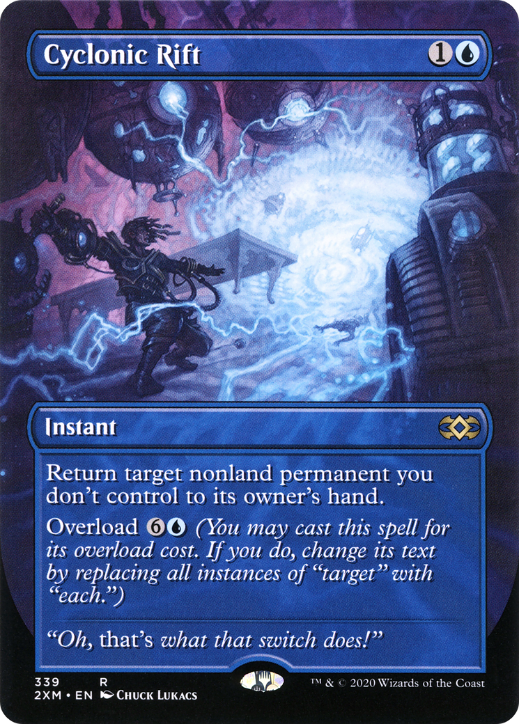 Cyclonic Rift (2XM-339) - Double Masters (Borderless)