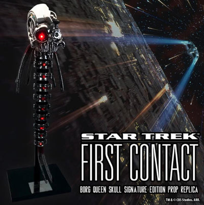 Factory Entertainment Star Trek: First Contact Borg Queen Skull Signature Edition Prop Replica