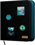 Gatherer's Tavern DOMARU Binder Cryptids Collection - 12-Pocket - Turquoise Loch