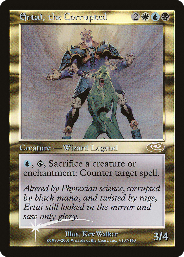 Ertai, the Corrupted (PLS-107â˜…) - Planeshift Foil