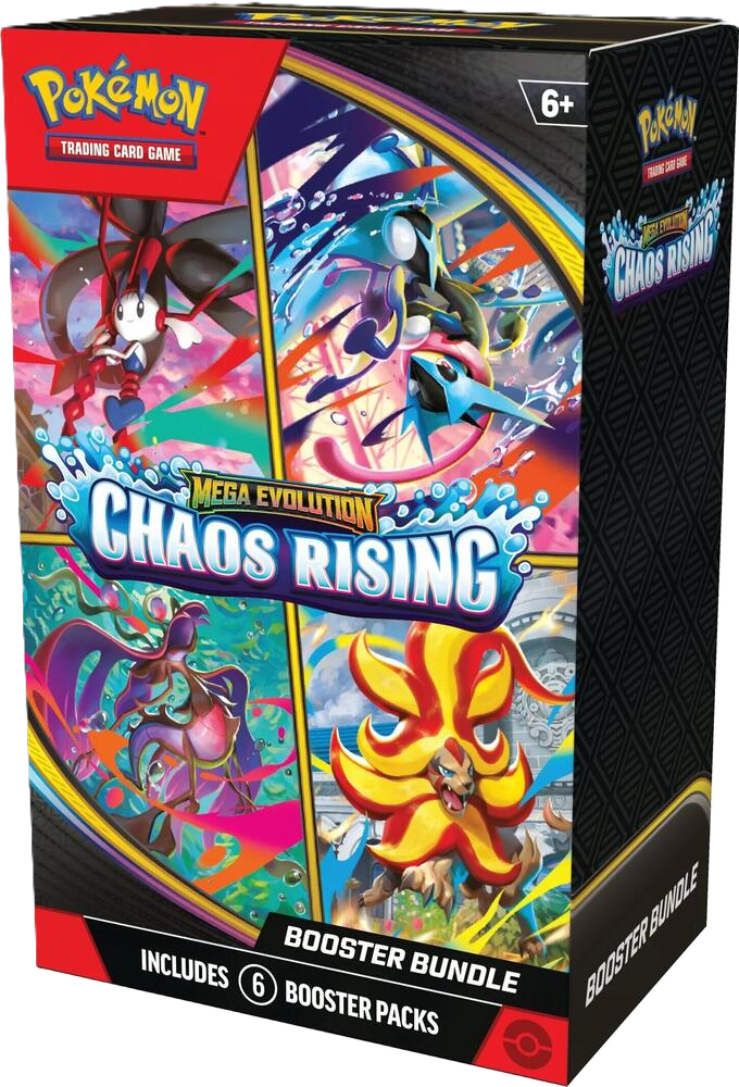 Pokemon Mega Evolution Chaos Rising Booster Bundle Box