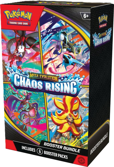Pokemon Mega Evolution Chaos Rising Booster Bundle Box