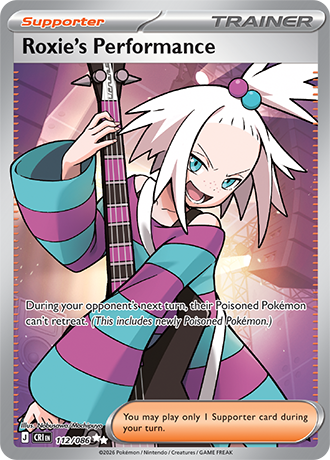 Roxie's Performance - 112/086 - Ultra Rare [me04-112] [Ultra]