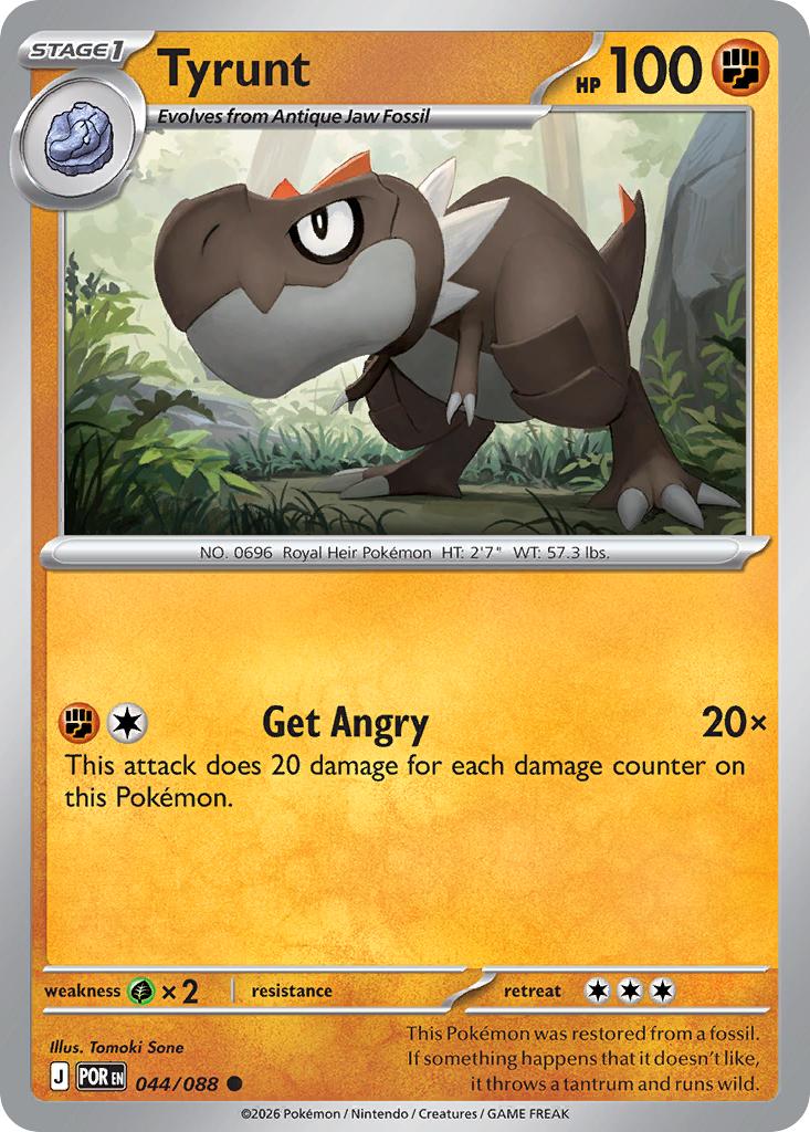 Tyrunt - 044/088 - Common [me03-044] [Non-Holo]