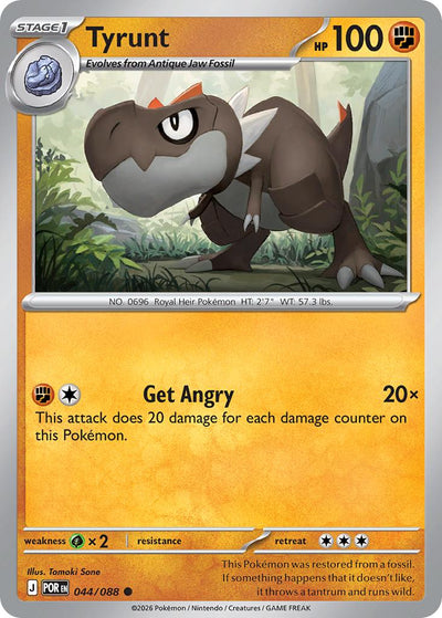 Tyrunt - 044/088 - Common [me03-044] [Non-Holo]