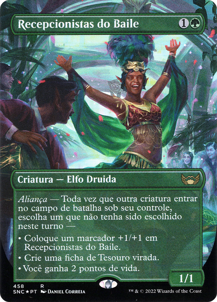 Gala Greeters (SNC-458) - Streets of New Capenna (Borderless) Foil