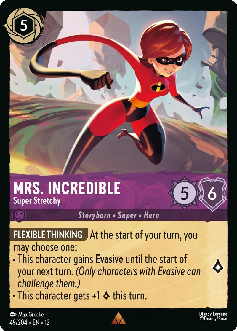 Mrs. Incredible - Super Stretchy - 49/204 [Wilds Unknown] [Non-Foil]