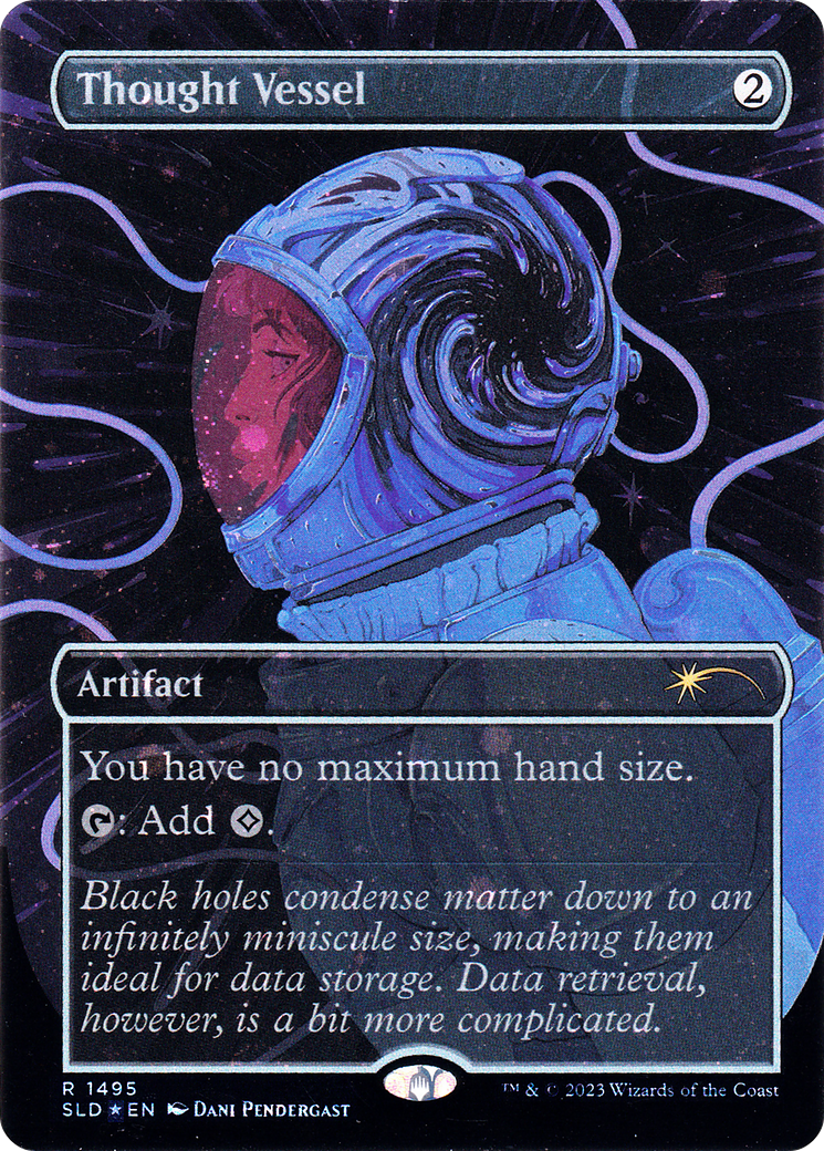 Thought Vessel (SLD-1495â˜…) - Secret Lair Drop (Borderless) Foil