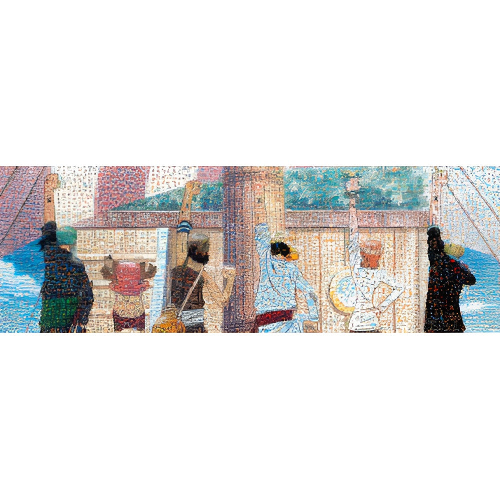 One Piece Mosaic Art 950-27  [Sign of Friends] Ensky Puzzle