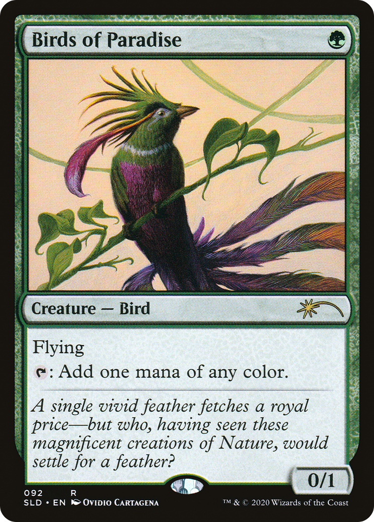 Birds of Paradise (SLD-092) - Secret Lair Drop