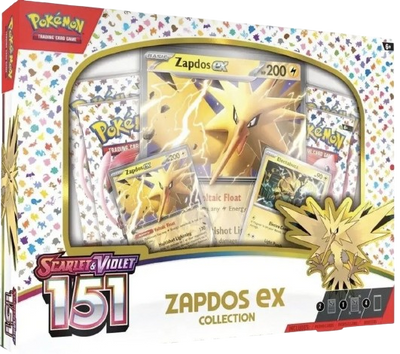 Pokemon Scarlet & Violet 151 Zapdos ex Collection