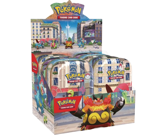 Lumiose City Mini Tins Display