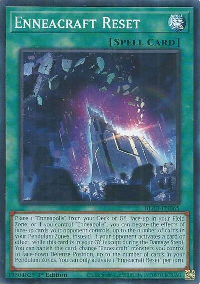 Enneacraft Reset - BLZD-EN065 - Common - 1st Edition