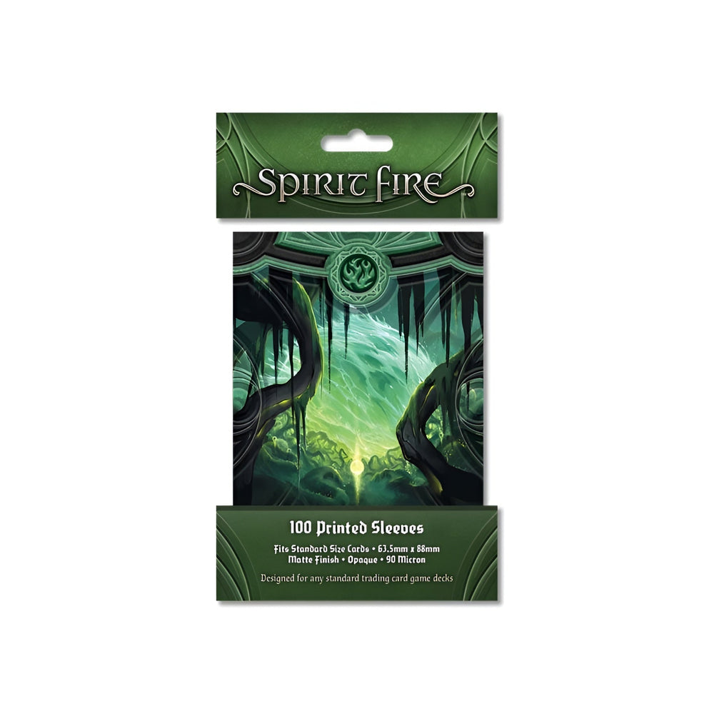 Spirit Fire: Opaque Printed Sleeves: Biodome [Green]