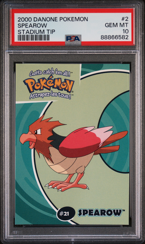 PSA 10 SPEAROW STADIUM TIP
