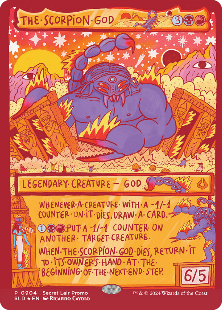 The Scorpion God (SLD-904) - Secret Lair Drop Foil