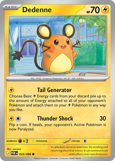 Dedenne - 029/088 - Common [me03-029] [Non-Holo]