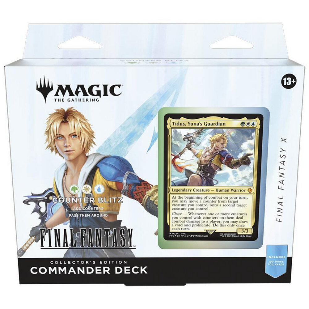 Magic the Gathering: Final Fantasy X Commander Deck Collector Edition - Counter Blitz