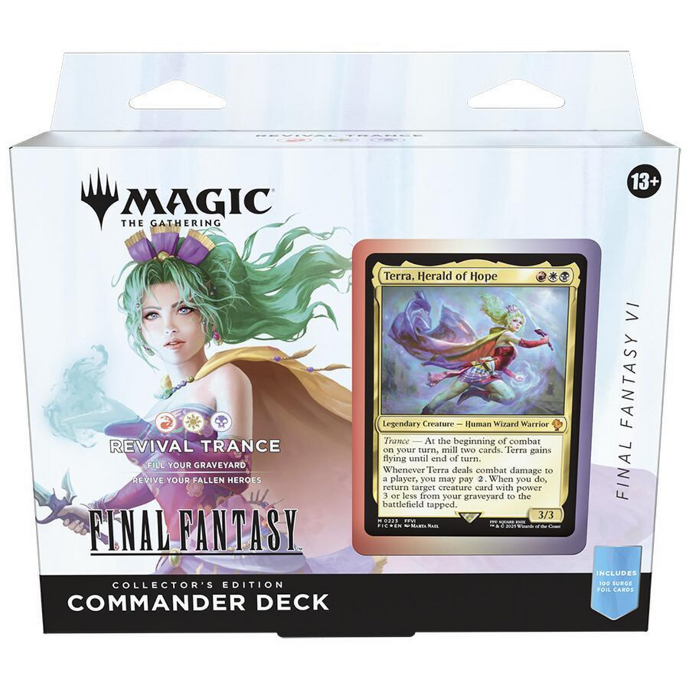 Magic the Gathering: Final Fantasy VI Commander Deck Collector Edition - Revival Trance