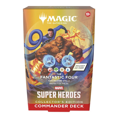 Magic the Gathering: Universes Beyond Marvel Super Heroes Commander Collector Deck - The Fantastic Four