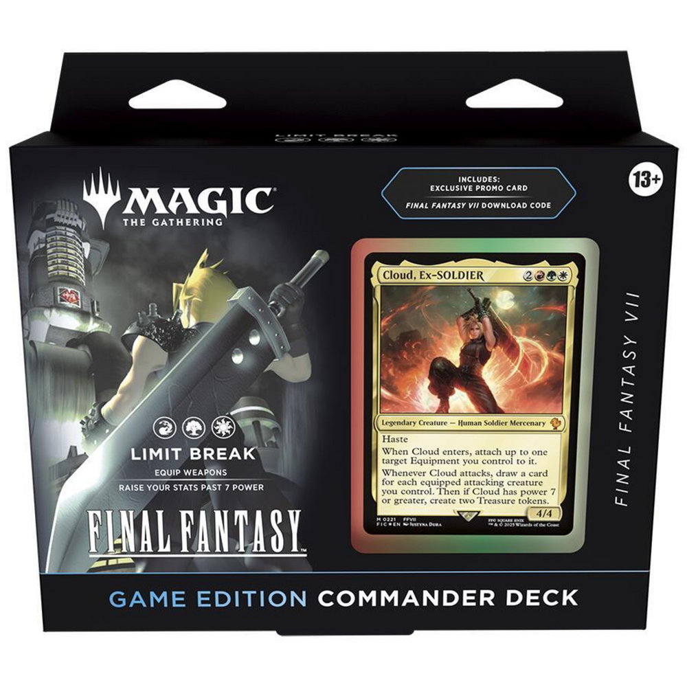 Magic the Gathering: Final Fantasy VII Commander Deck - Game Edition - Limit Break