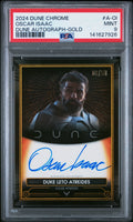 2024 Topps Chrome Dune - Oscar Isaac - On-Card Autographs - Gold Limited to /50 #A-OI - PSA Graded Card