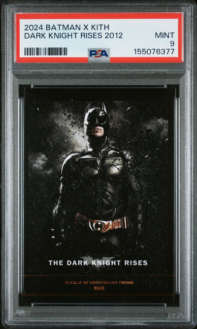 2024 Batman X Kith Promo Card - Dark Knight Rises 2012 - Feig Collectibles - PSA Graded Card