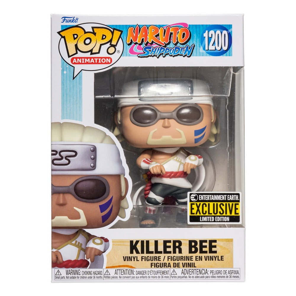 Funko Pop! Animation: Naruto Shippuden Killer Bee #1200 Entertainment Earth Exclusive