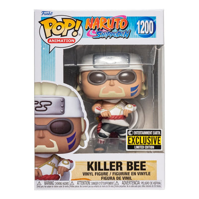 Funko Pop! Animation: Naruto Shippuden Killer Bee #1200 Entertainment Earth Exclusive