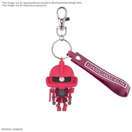 Char Zaku 3D Keychain