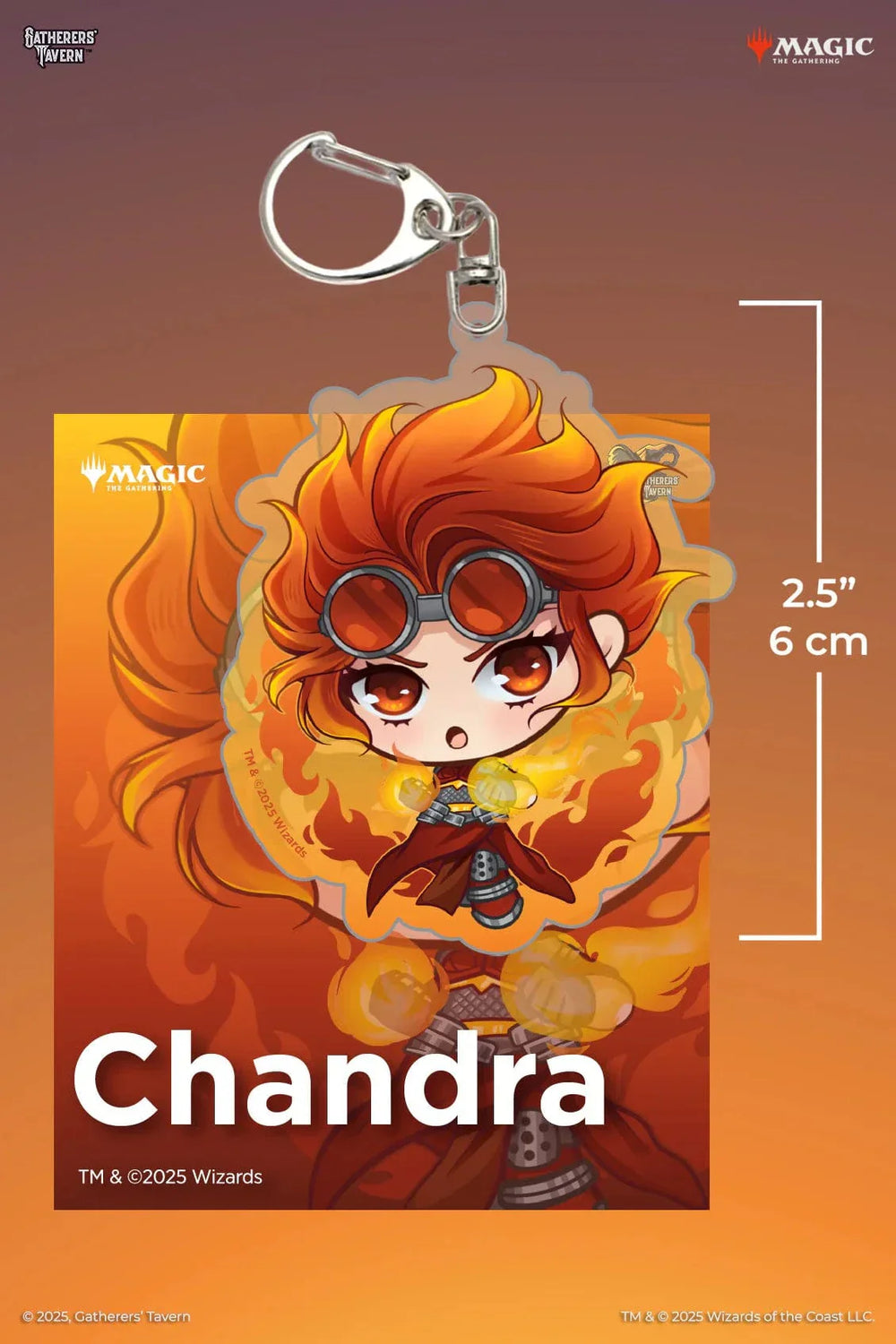 Chandra Keychain