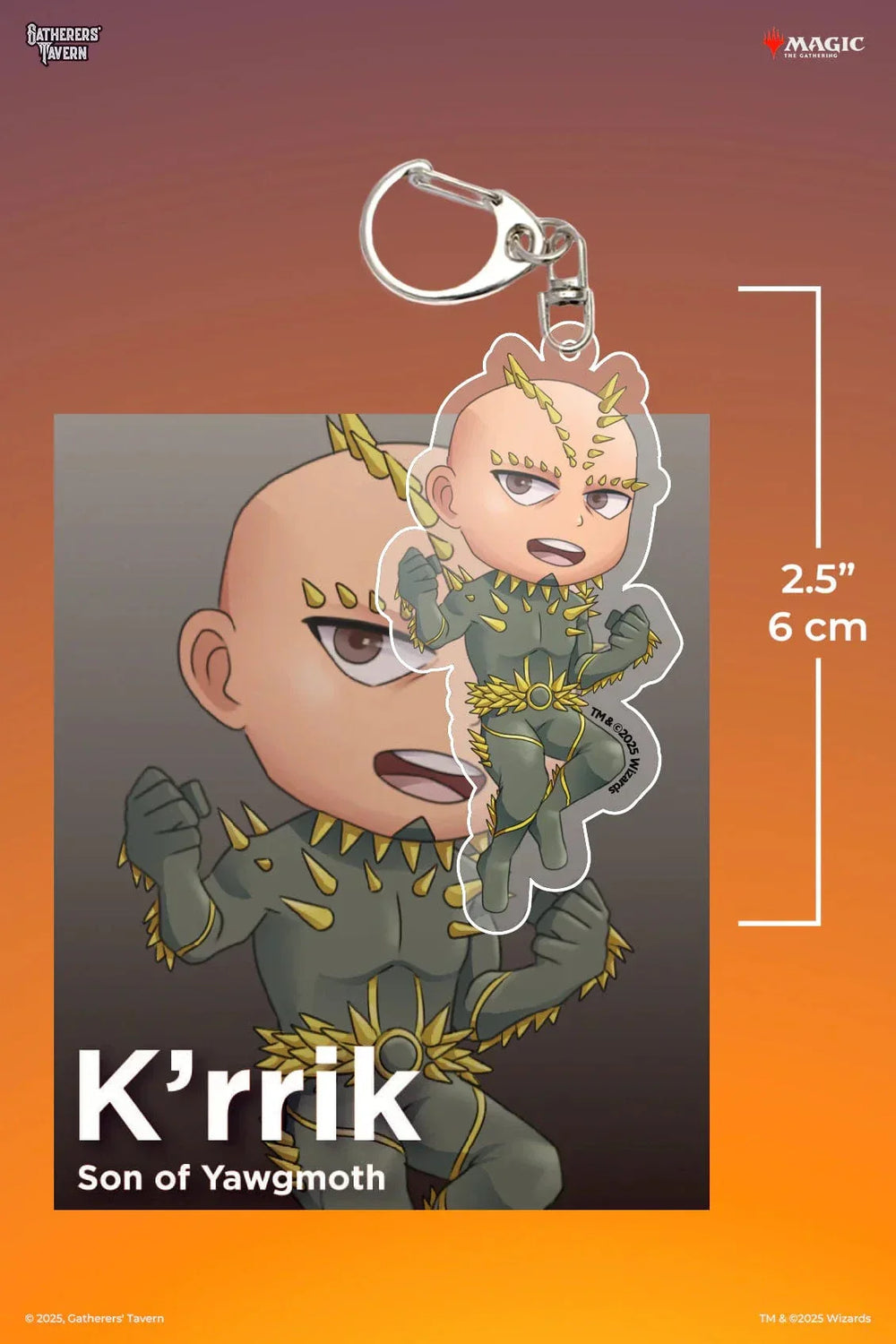 Magic: The Gathering K'rrik, Son of Yawgmoth Keychain