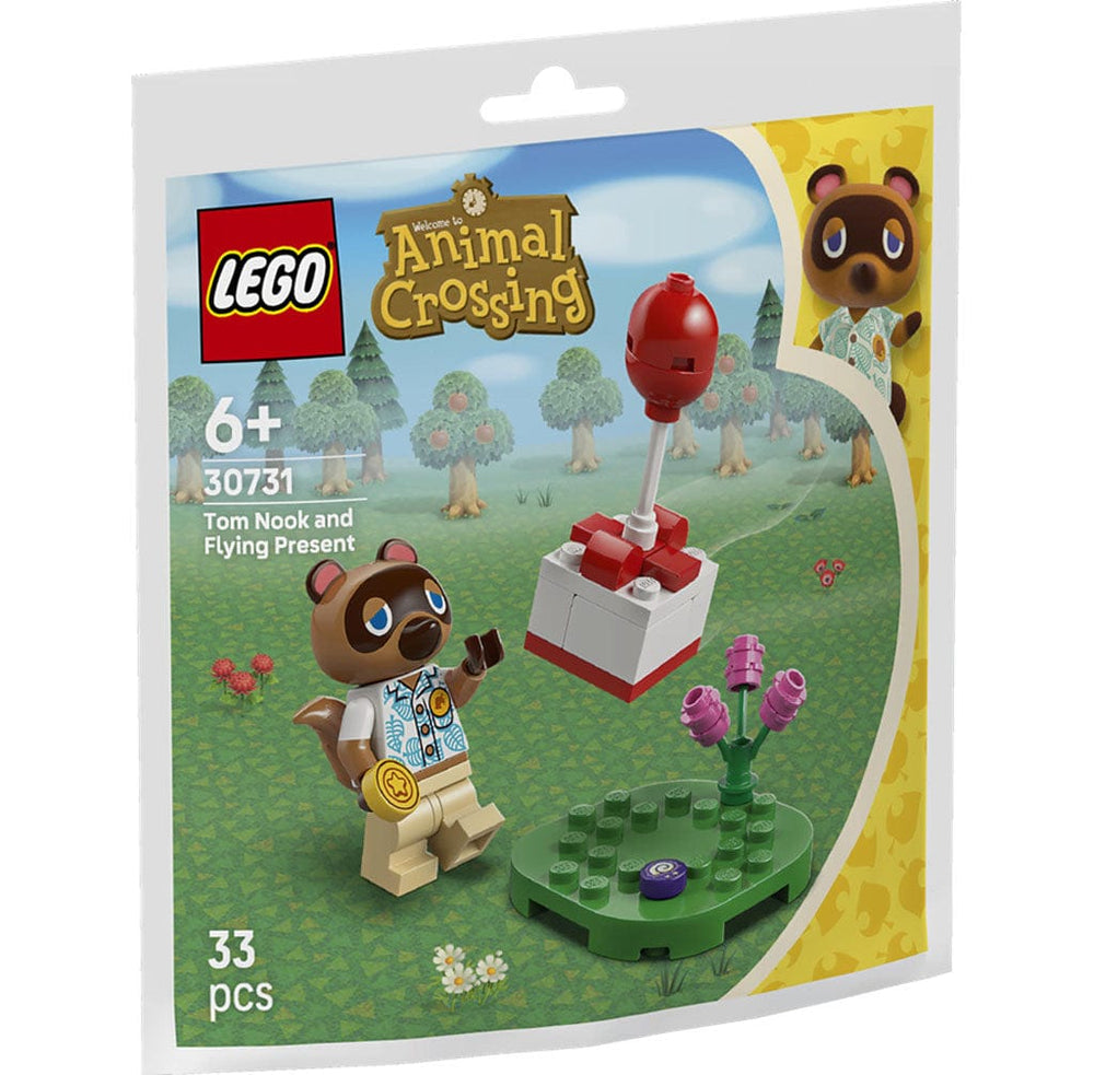 LEGO Animal Crossing Tom Nook and Flying Present 30731