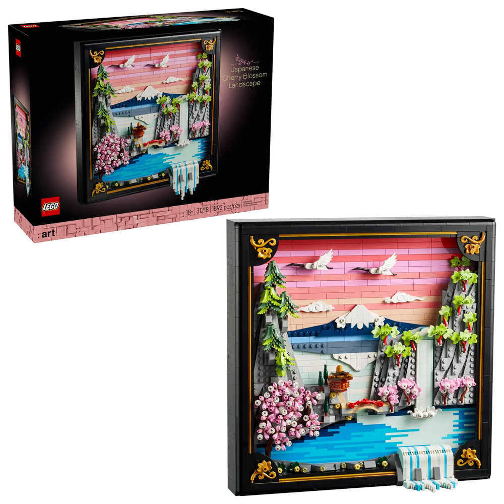 LEGO Art: Japanese Cherry Blossom Landscape (31218)
