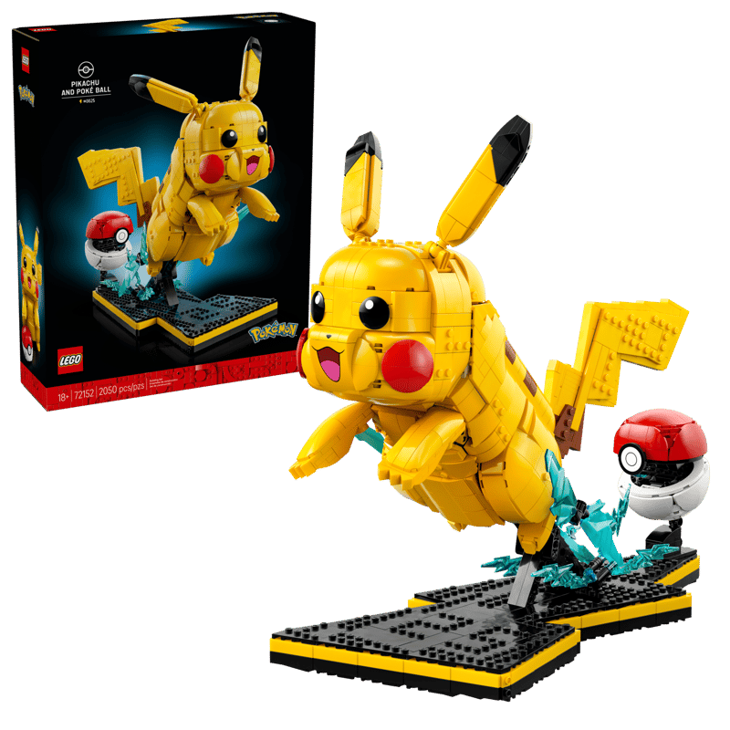 LEGO Pokémon Pikachu and Poké Ball (72152)