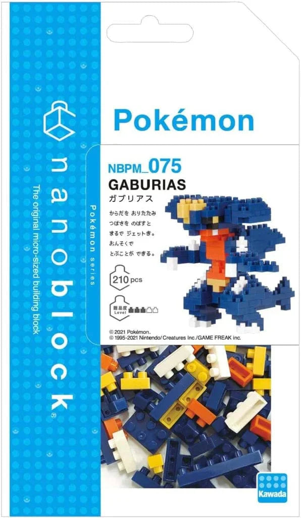 Nanoblock Pokemon Garchomp