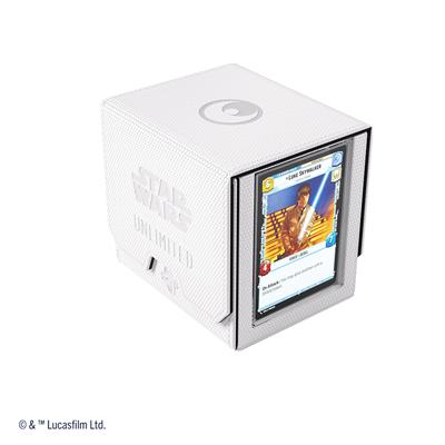 Gamegenic Deck Box: Star Wars Unlimited - Deck Pod - White/Black