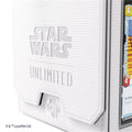 Gamegenic Deck Box: Star Wars Unlimited - Deck Pod - White/Black