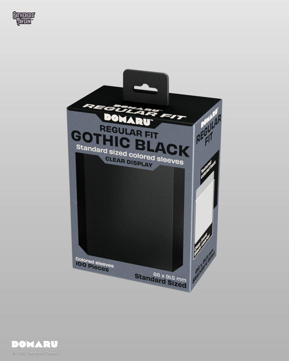 Domaru Gothic Black Regular Sleeves