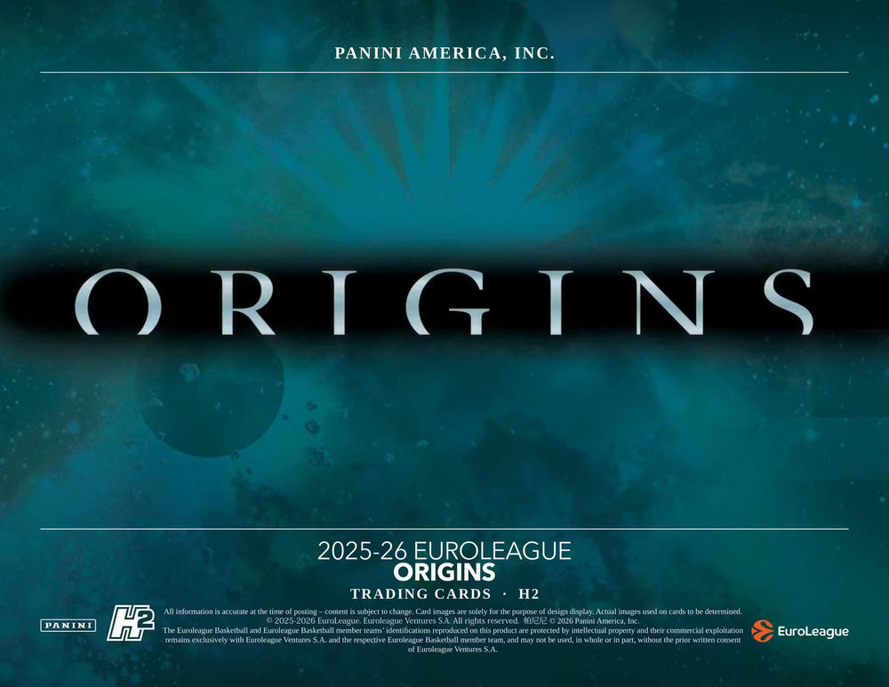 Sports: 2025/26 Panini Origins Euroleague Basketball H2