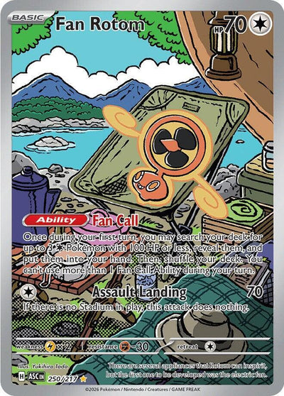 Fan Rotom - 250/217 - ME: Ascended Heroes